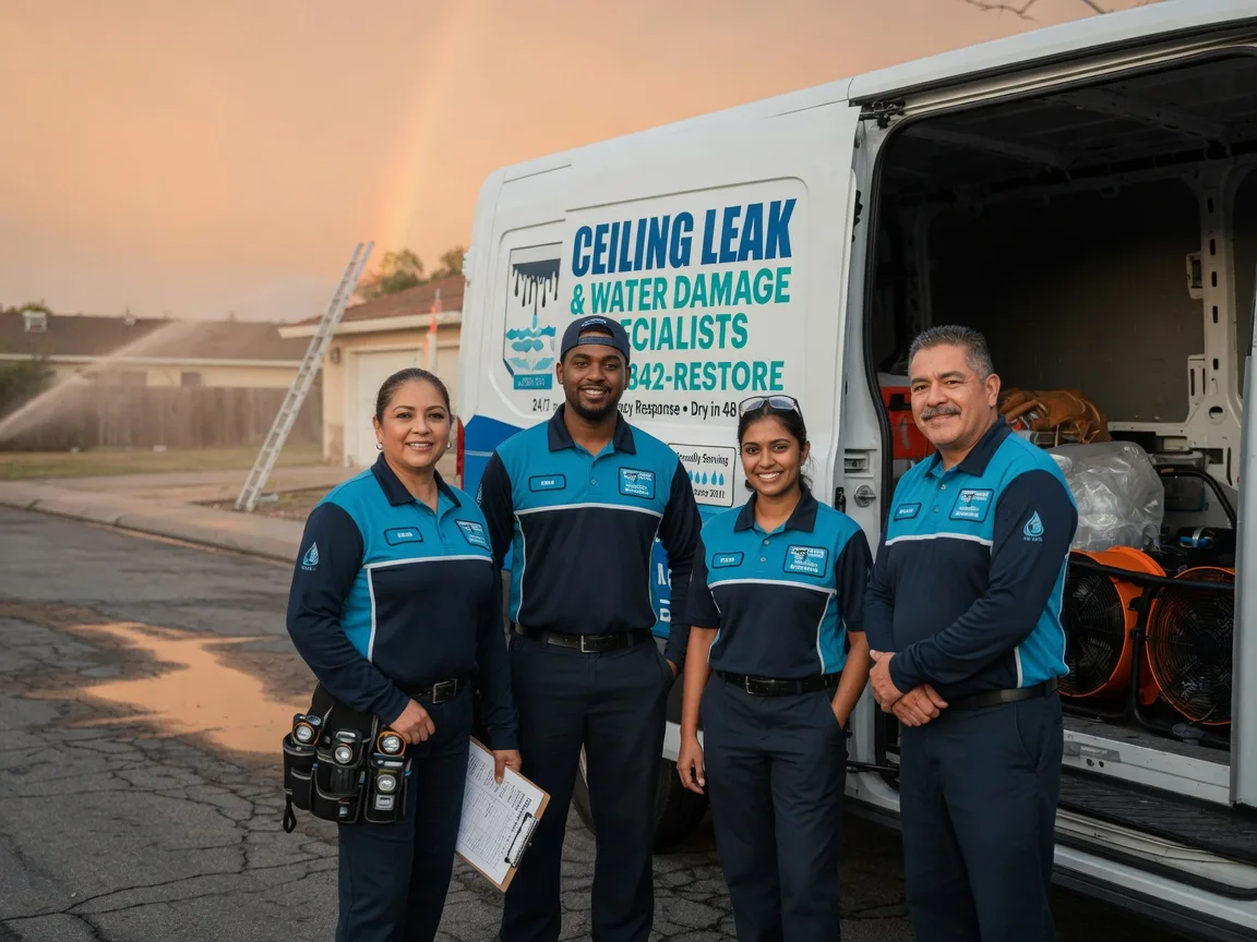 Ceiling Leak Cleanup company in Quinton, NJ