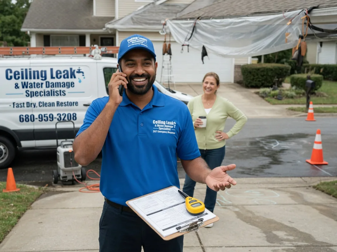 Ceiling Leak Cleanup Quinton, NJ FAQs